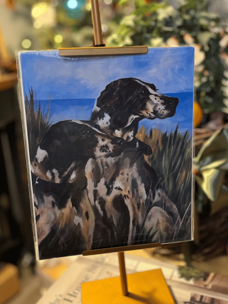 On the Hunt Tabletop Art