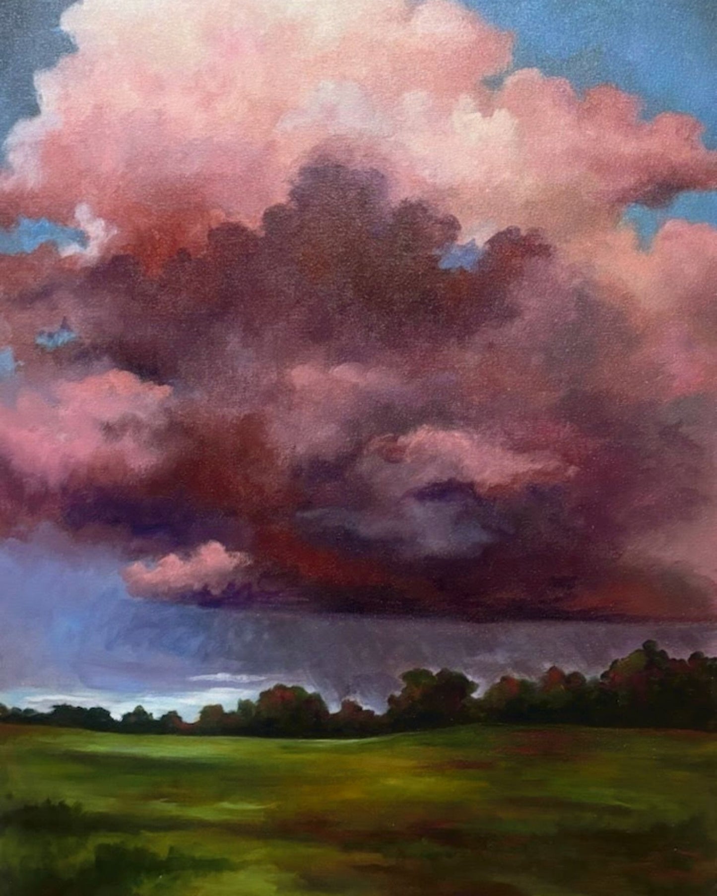 Blush Before the Storm Tabletop Art