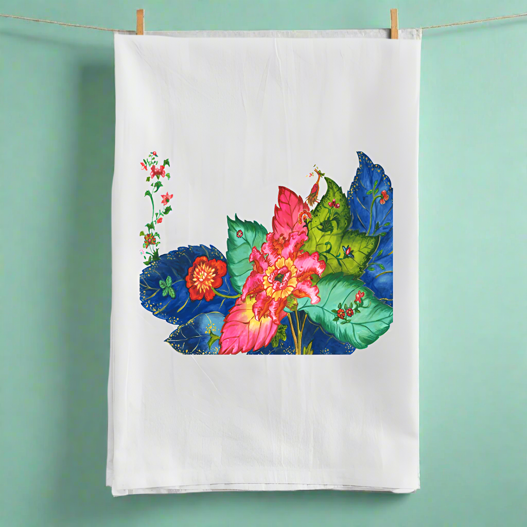 Foliage Fusion Tea Towel