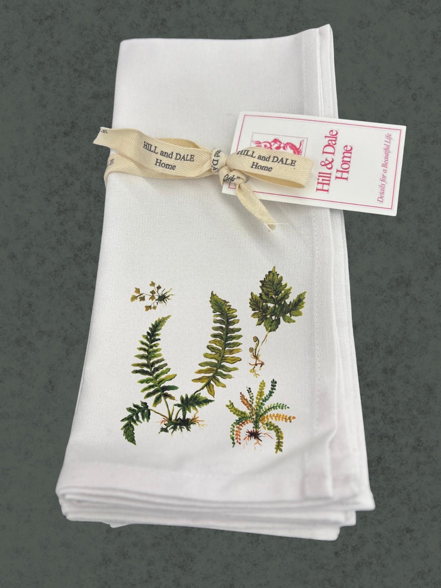 Forest Ferns | Set of 4 Cloth Napkins