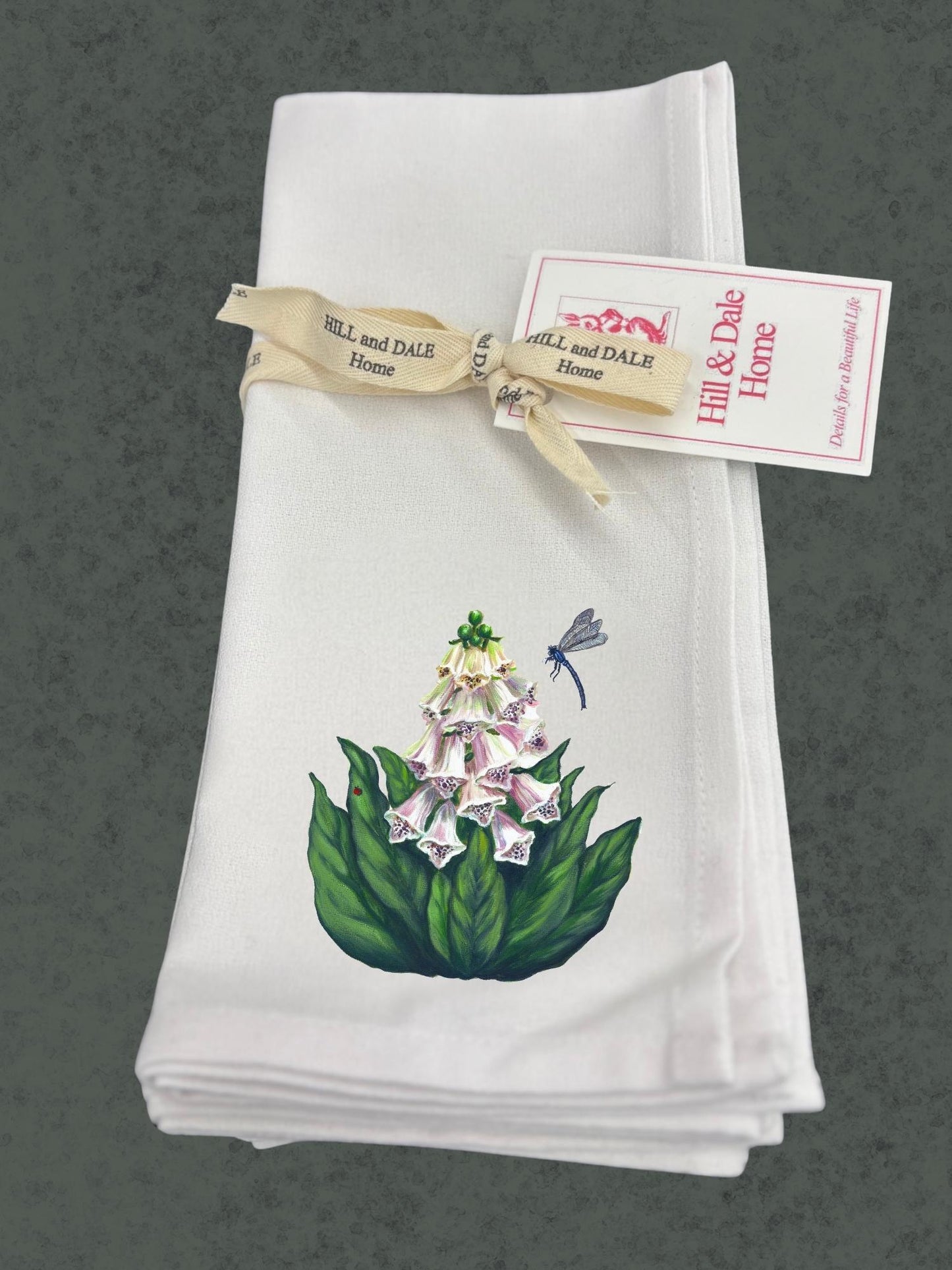 Foxglove Garden | Set of 4 Cloth Napkins