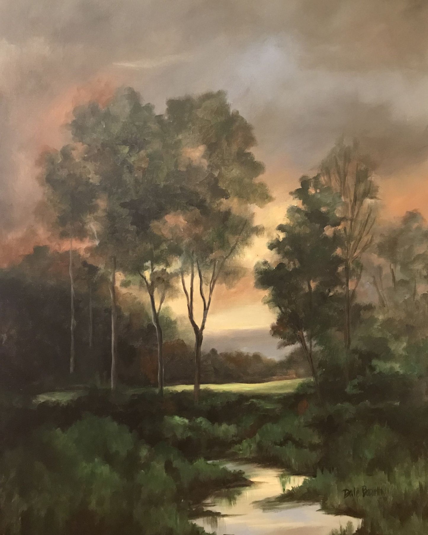 Gathering Storm Tabletop Art