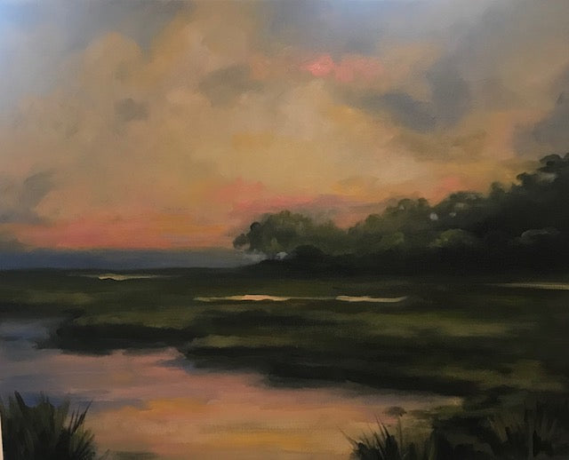 Sunset View Tabletop Art