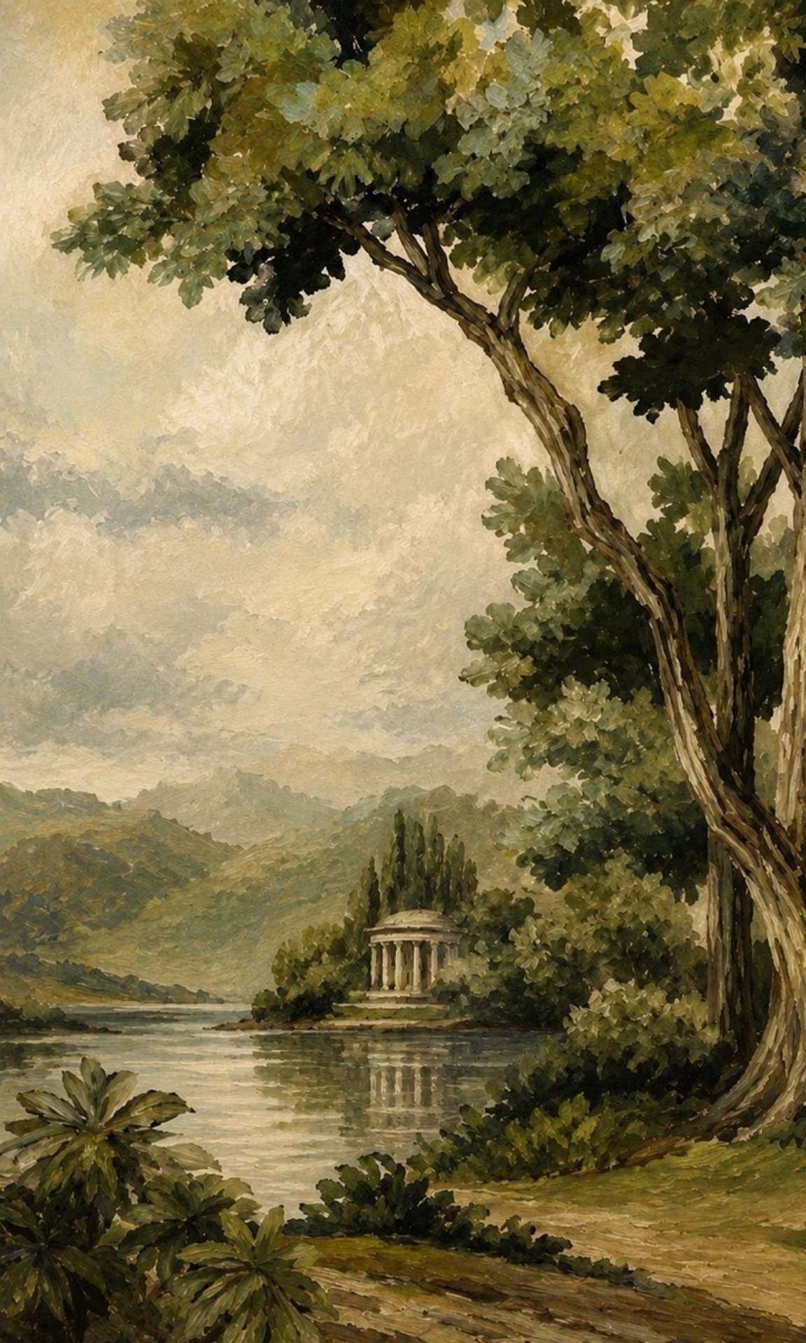 Arcadian Landscape Wall Hanging