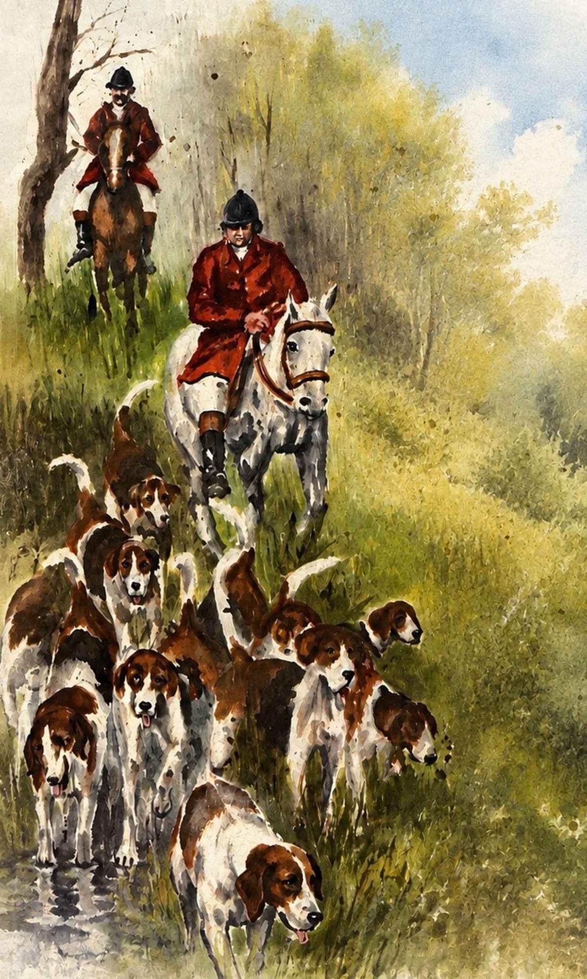 On the Hunt Wall Hanging