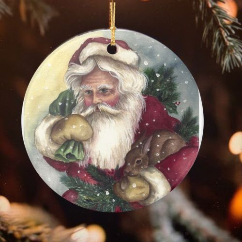 Santa 2003 Christmas Ornament