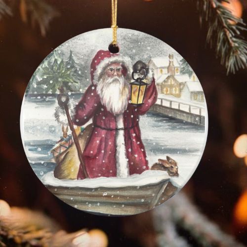 Santa 2004 Christmas Ornament