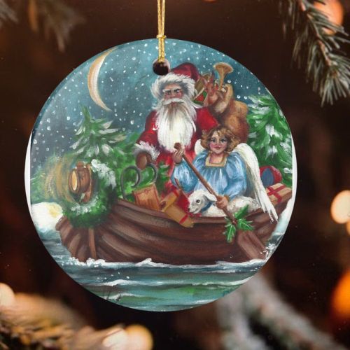 Santa 2014 Christmas Ornament