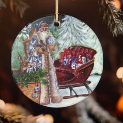 Santa 2023 Christmas Ornament