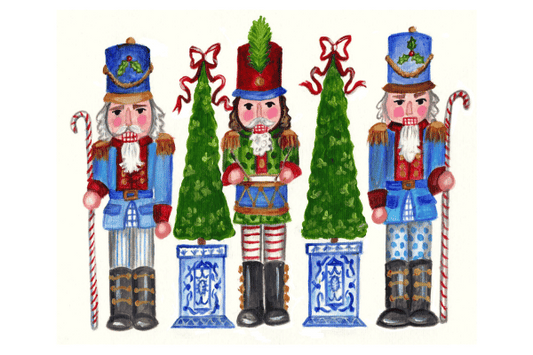 Nutcracker Trio | Set of 20 Paper Placemats