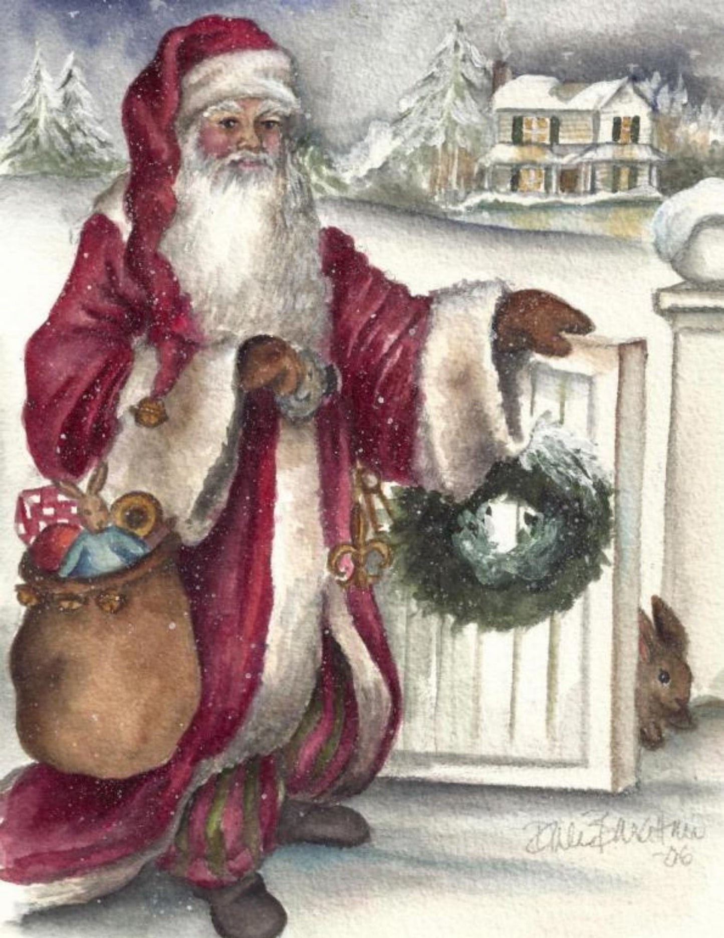 Santa 2006 Tabletop Art
