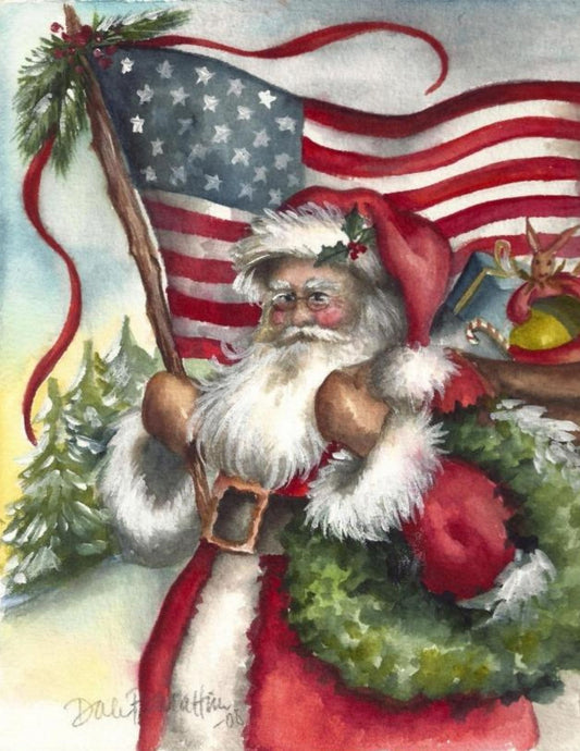 Santa 2008 Tabletop Art