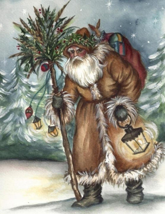 Santa 2009 Tabletop Art