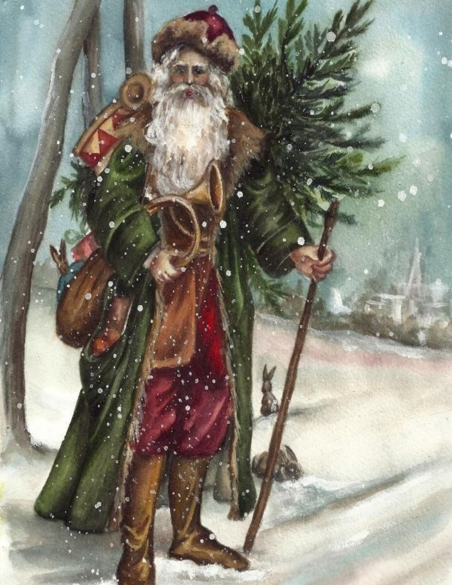 Santa 2012 Tabletop Art