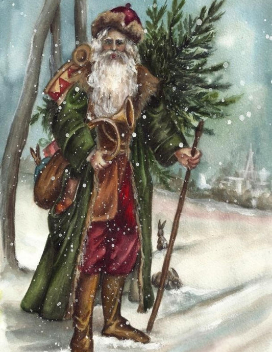 Santa 2012 Tabletop Art
