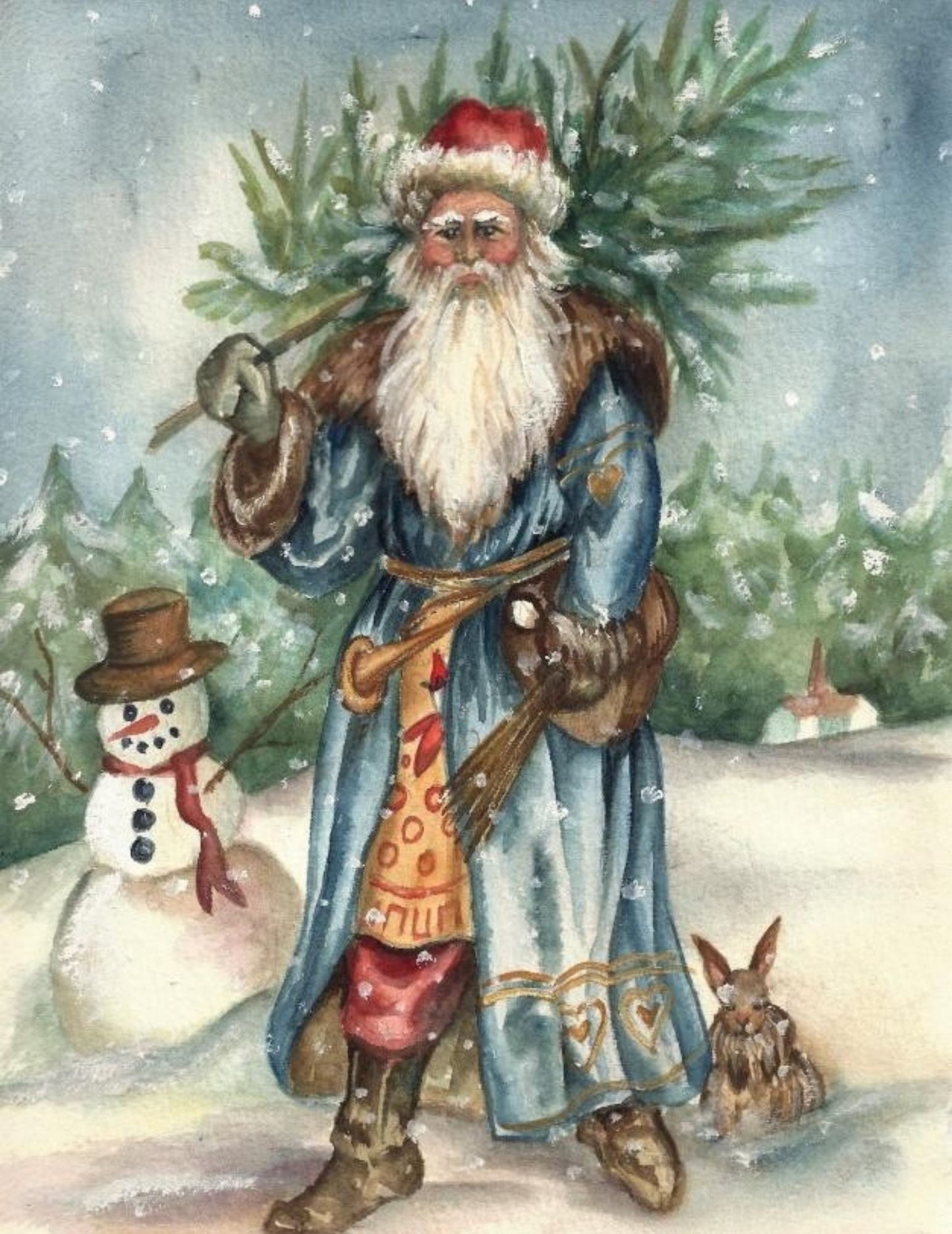 Santa 2013 Tabletop Art