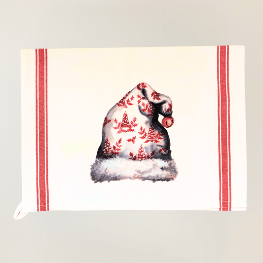 Santa Hat Tea Towel