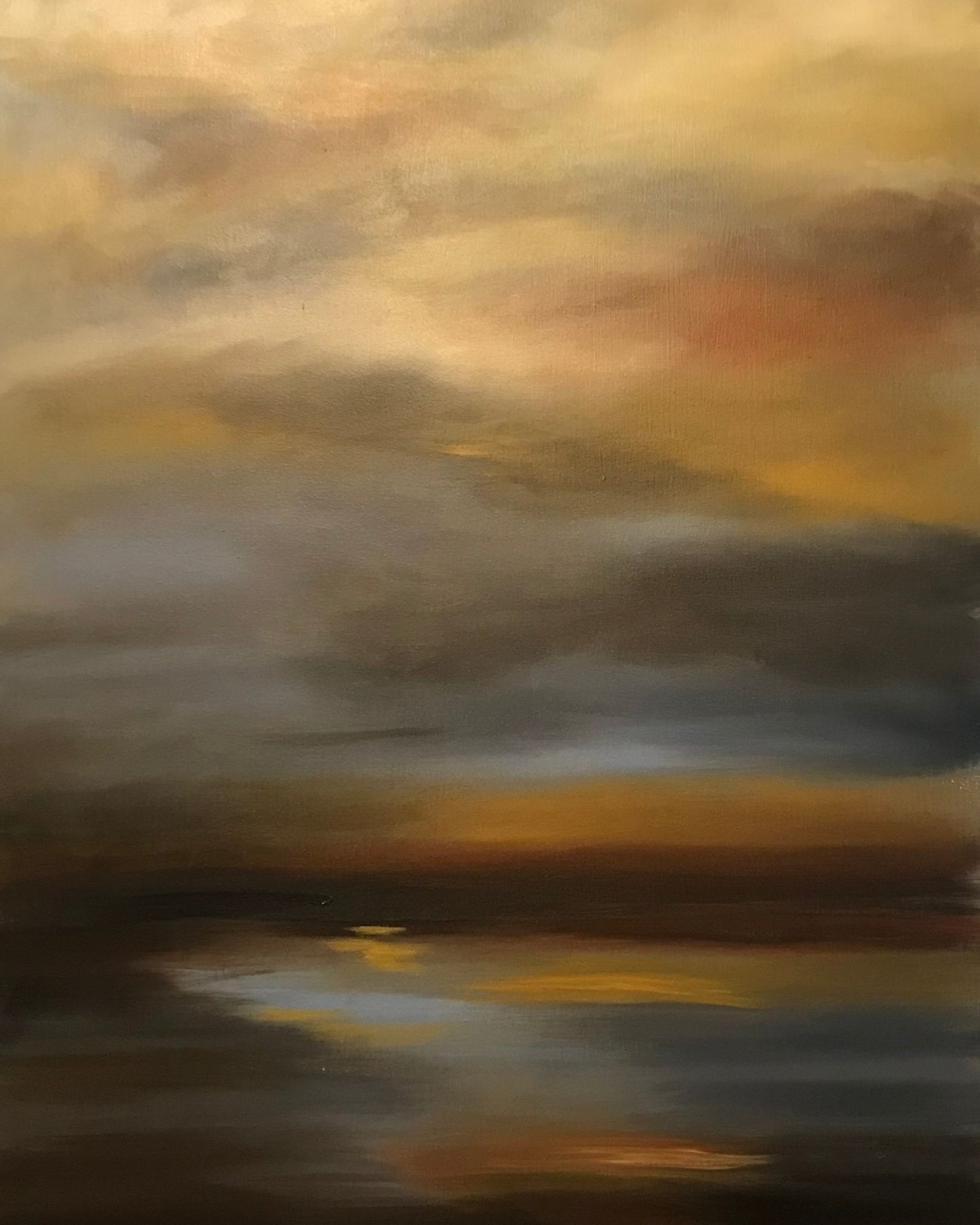 Amber Sky Tabletop Art