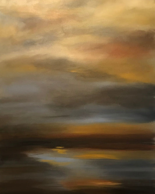 Amber Sky Tabletop Art