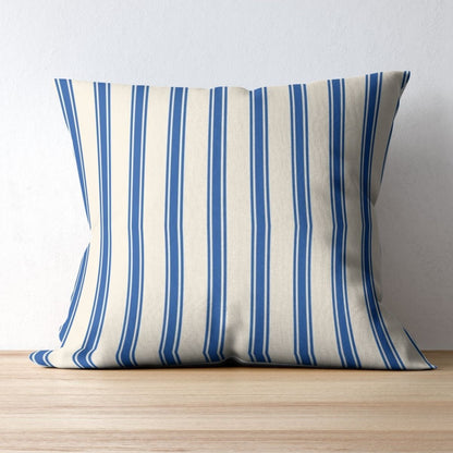 Ticking Stripe Pillow Cover or Throw Pillow
