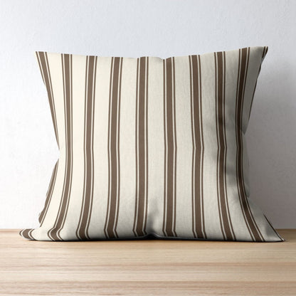 Ticking Stripe Pillow Cover or Throw Pillow