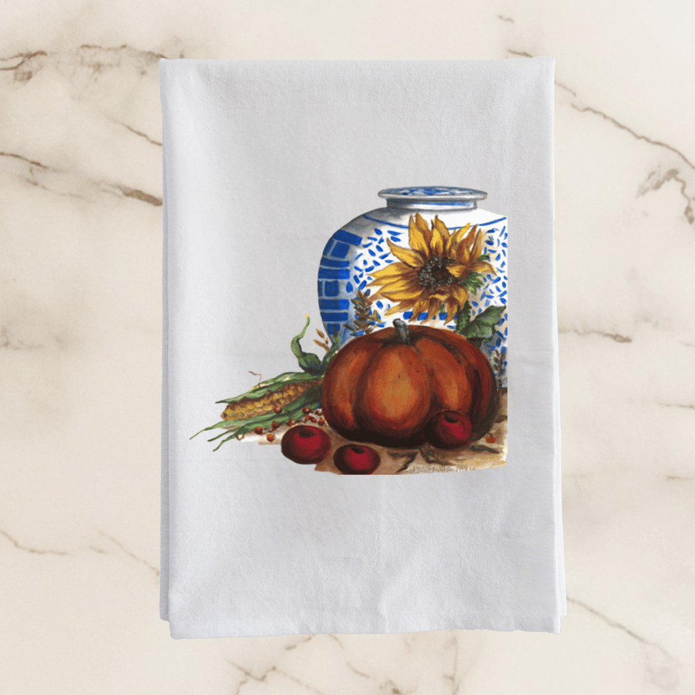 Autumn Bounty Tea Towel