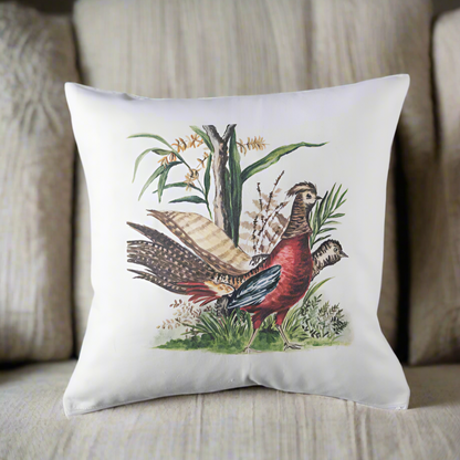 Pheasant cushion cover hotsell