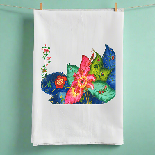 Foliage Fusion Tea Towel