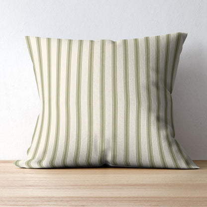 Ticking Stripe Pillow Cover or Throw Pillow