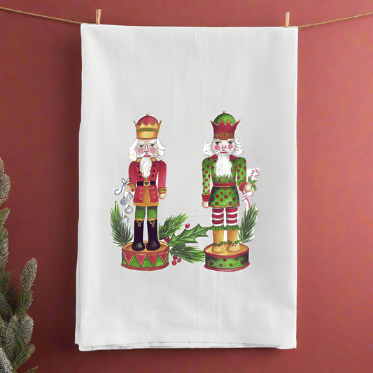 Nutcracker Duo Tea Towel