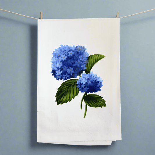 Hydrangea Tea Towel