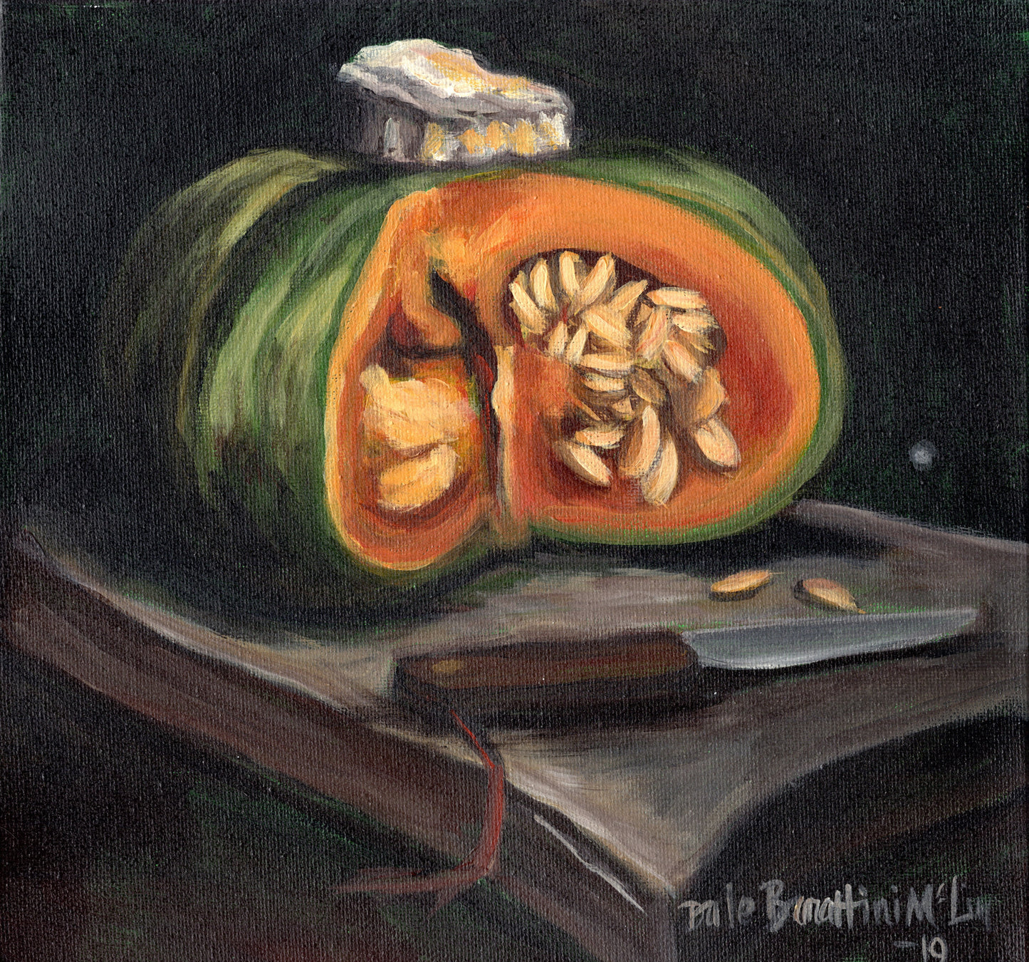 Kabocha Squash Tabletop Art