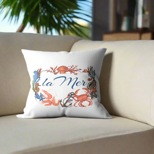 La Mer Pillow Cover or Throw Pillow