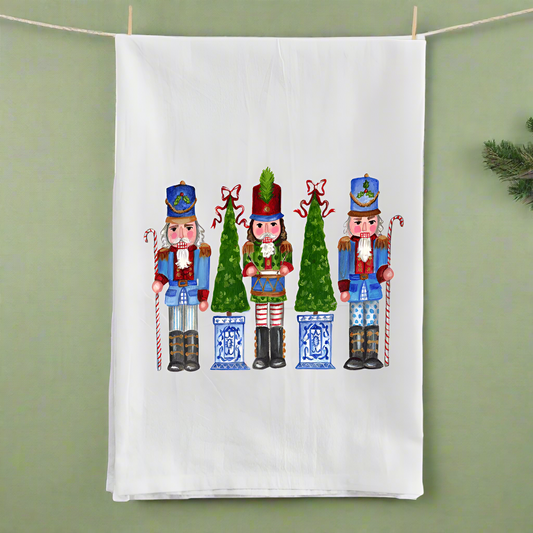 Nutcracker Trio Tea Towel