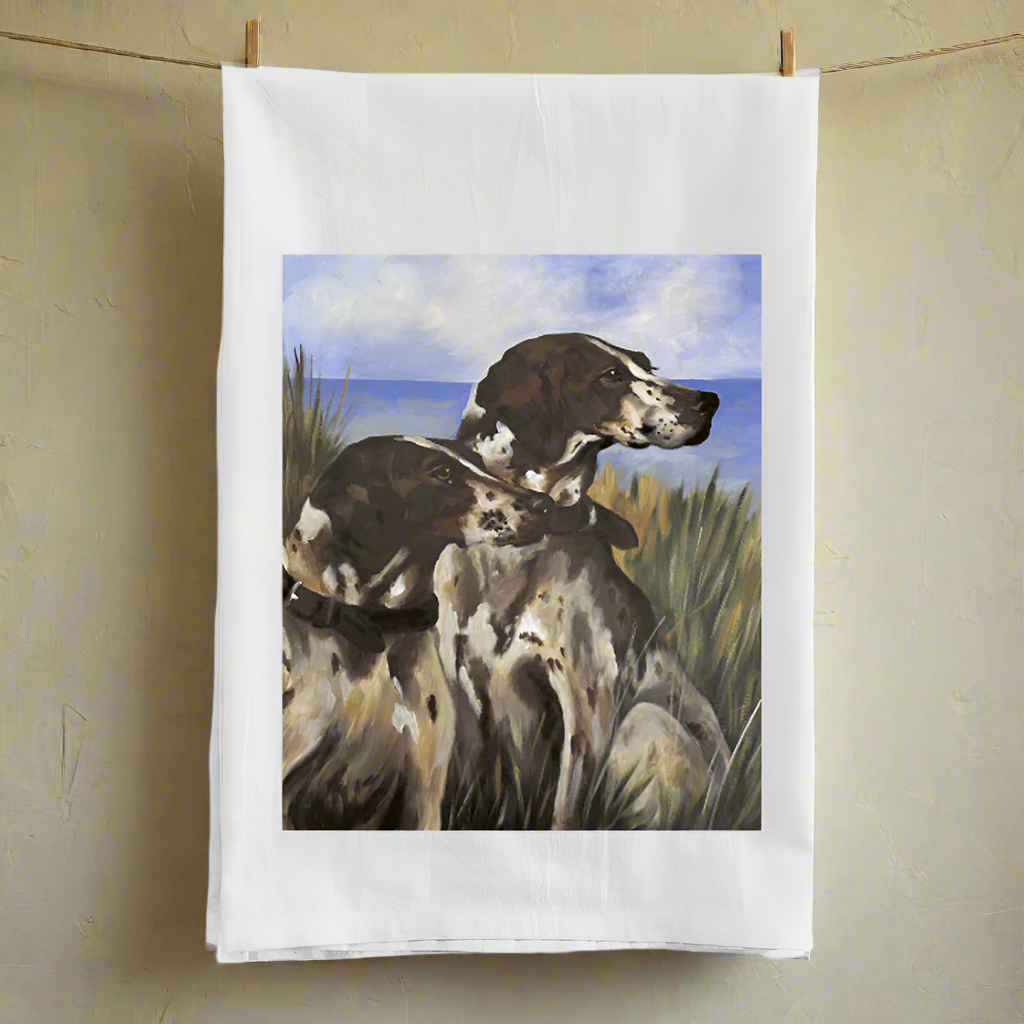 On the Hunt Tea Towel