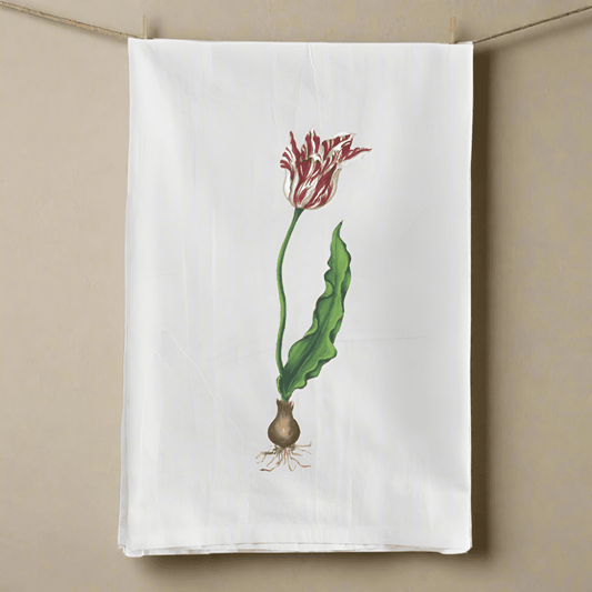 Parrot Tulip Tea Towel