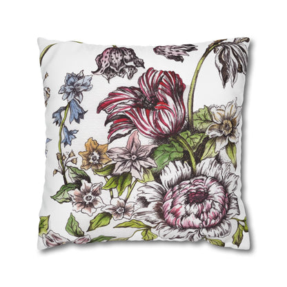 Floral Pillow Cover or Throw Pillow