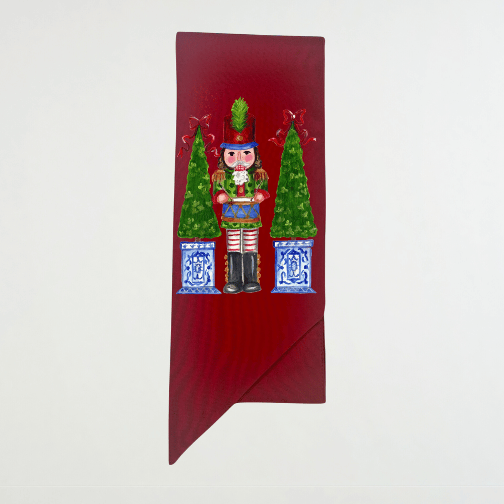 Nutcracker Sash for Wreath or Gift Wrapping