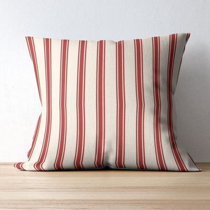Ticking Stripe Pillow Cover or Throw Pillow