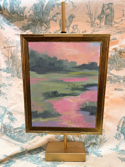 Rosy Lowcountry Tabletop Art