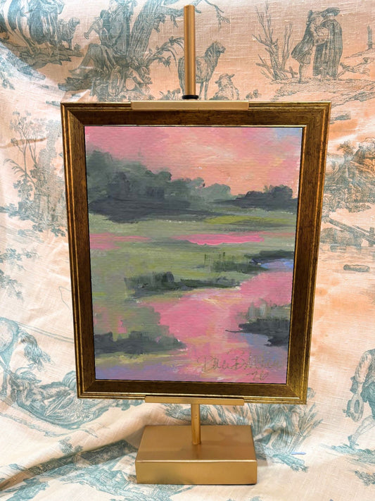 Rosy Lowcountry Tabletop Art