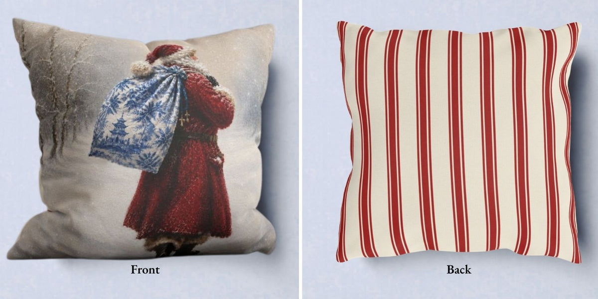 Santa 2026 Pillow Cover or Throw Pillow