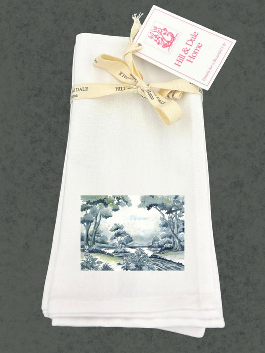 Still Waters | Set of 4 Cloth Napkins