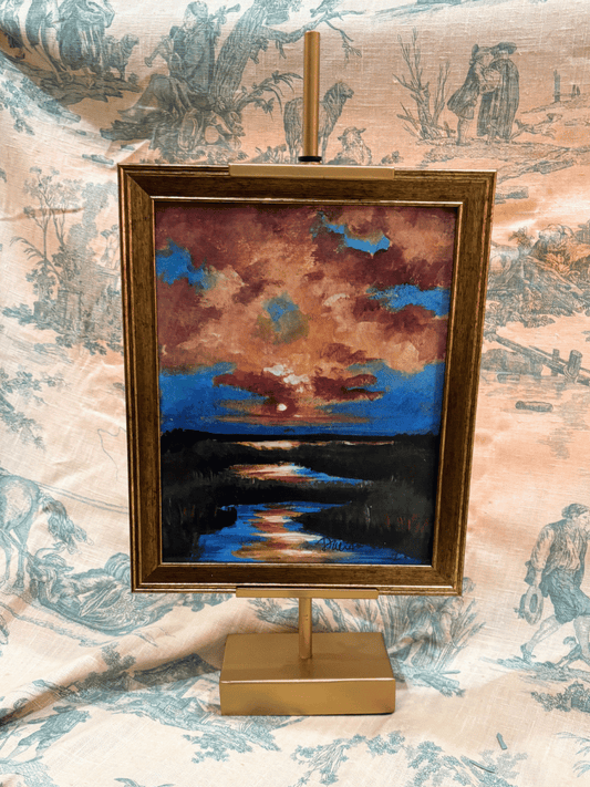 Marsh Sunset Tabletop Art