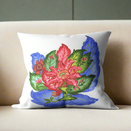 Vibrant Foliage Pillow Cover or Throw Pillow