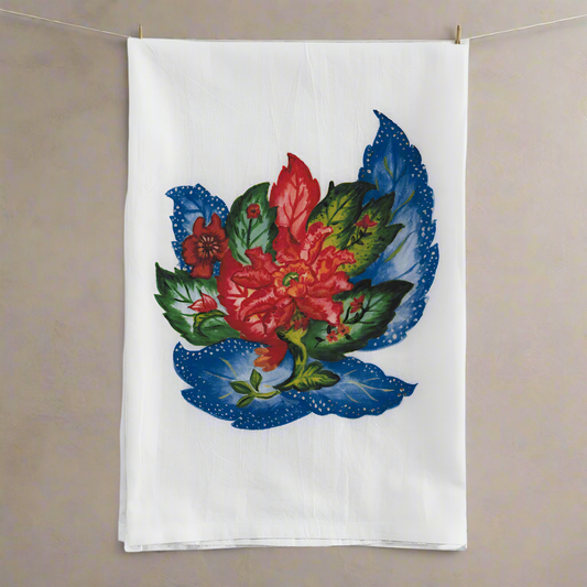 Vibrant Foliage Tea Towel