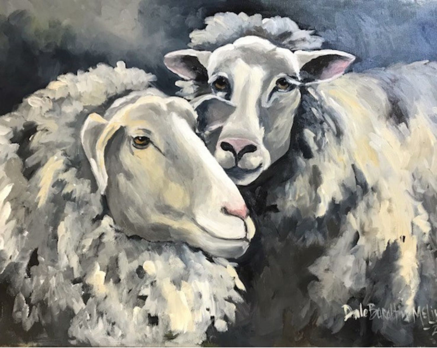 Wooly Companions Tabletop Art