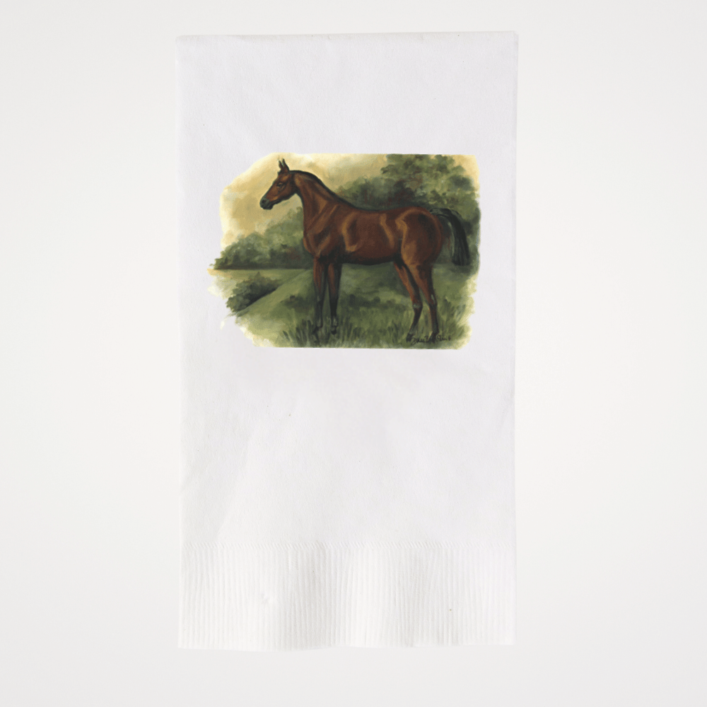 Countryside Elegance | Pack of 20 Paper Beverage Napkins or Guest Towels